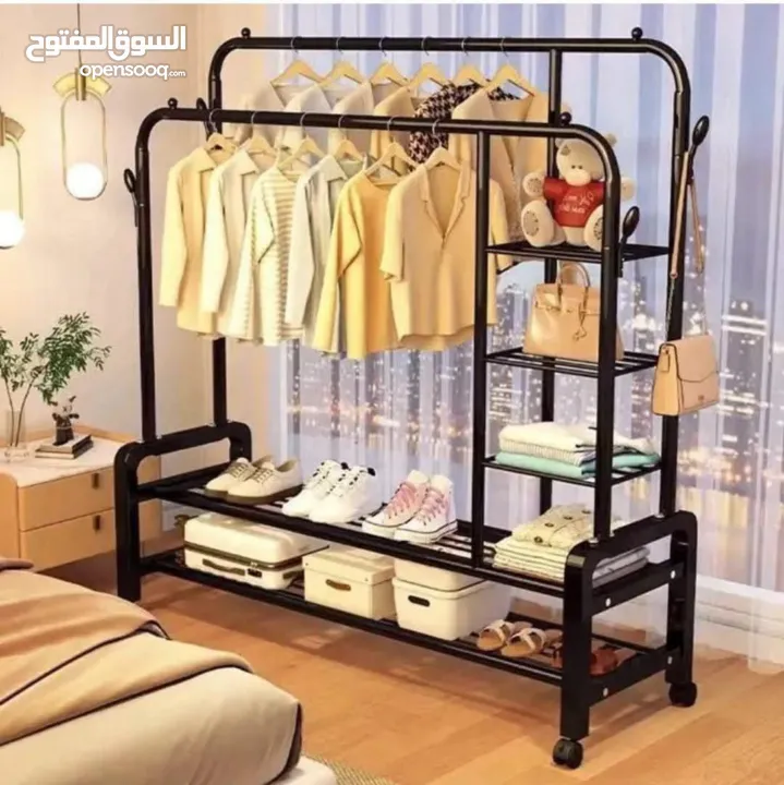 خزانة قماش قوية ومتينة  أنيقة وجميلة  سهلة الفك والتركيب  لغرفة مرتبة  لطفلك