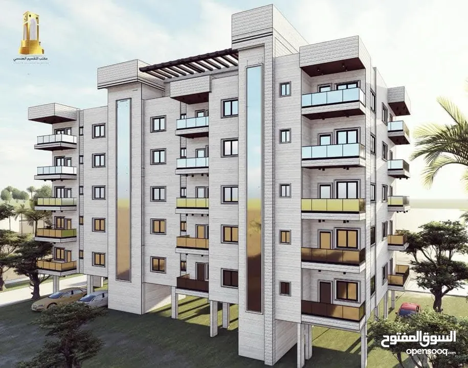 شقتين للبيع بإطلاله جميلة ومنطقة راقية