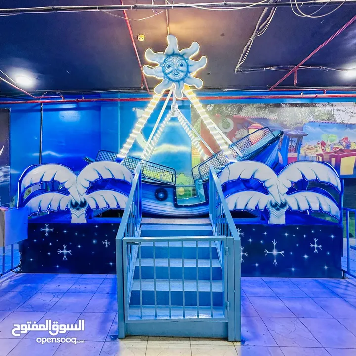 مدينة ملاهي والالعاب  كامله للبيع بدون الموقع