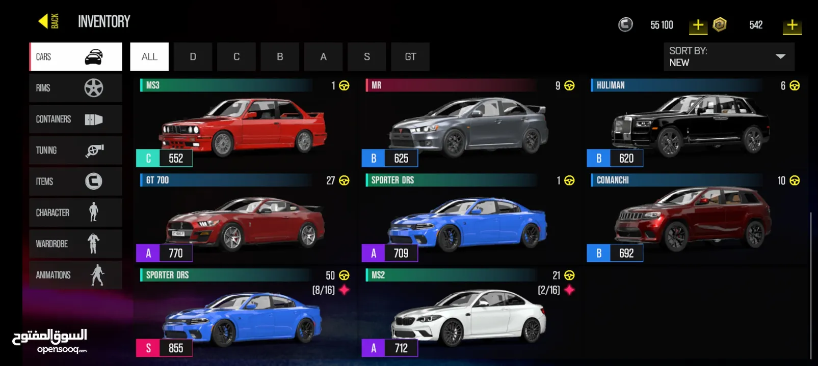 حساب Drive Zoneللبيع حساب ممتاز جدا