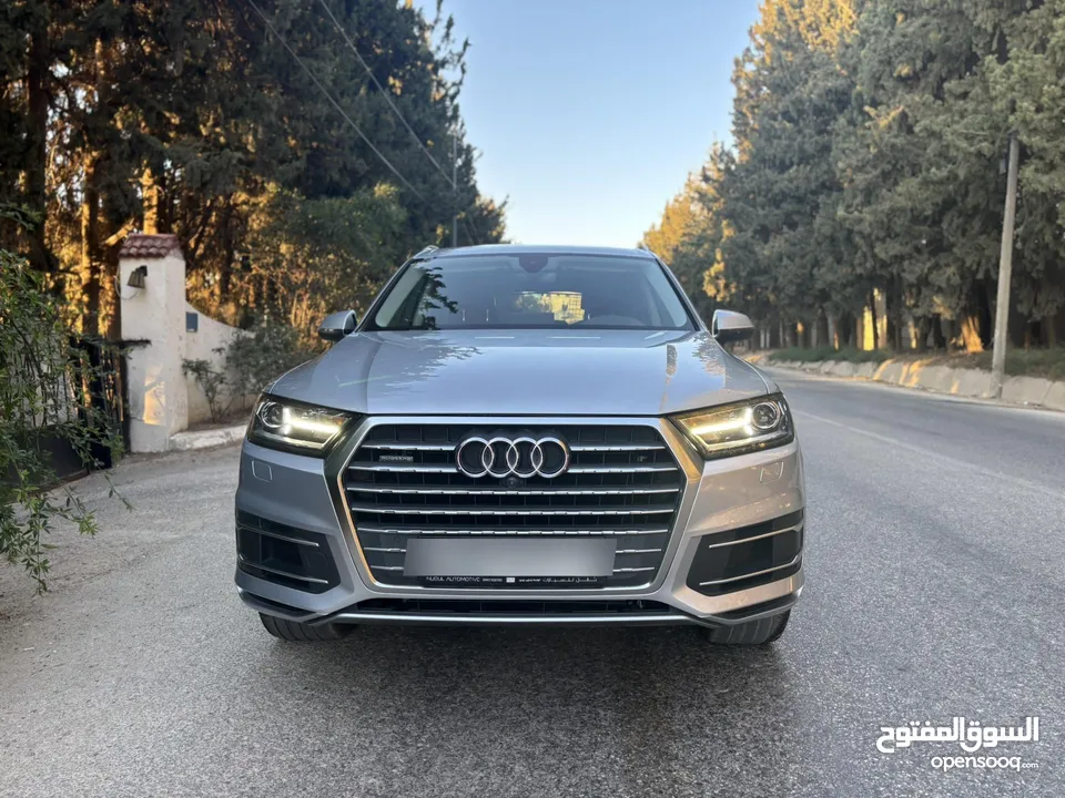 اودي Q7 فحص كامل قطعت 50 الف كم فقط مالك واحد! 7 ركاب