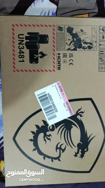 لابتوب جيمينج قوي جدا شبه جديد مع الكرتونة