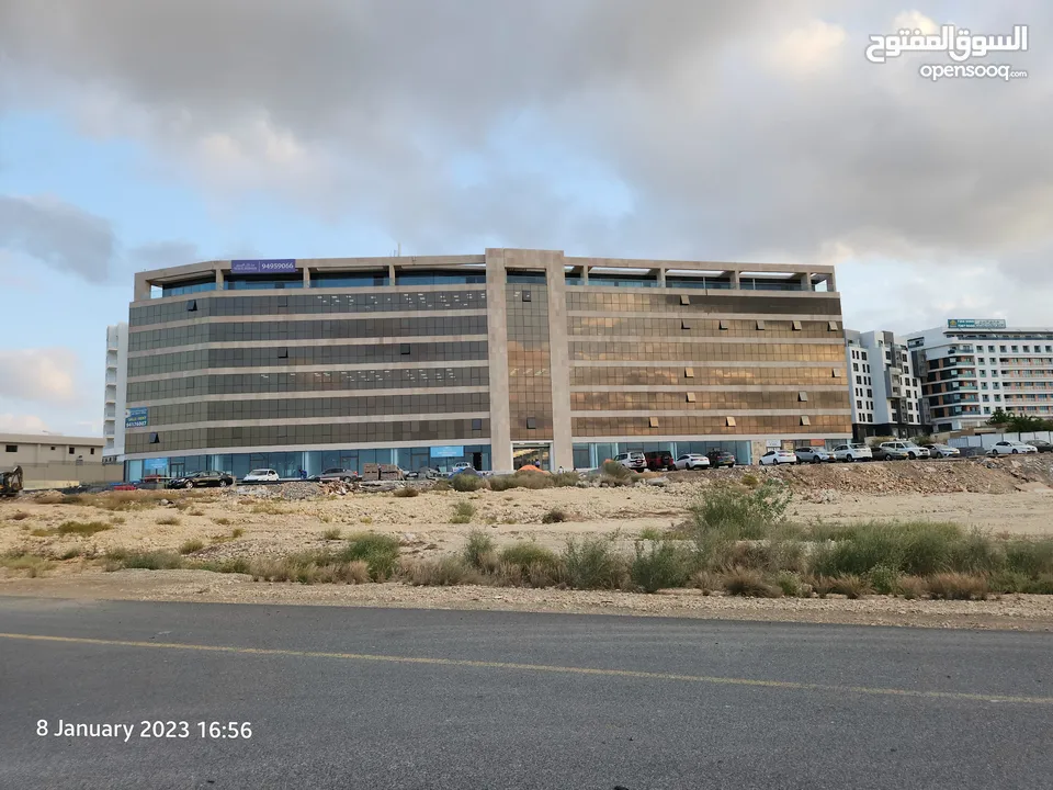 Prime office space for rent in the most recent business center of Midinat Alerfan