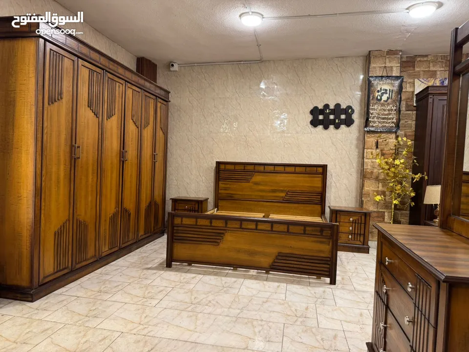غرفة نوم ماستر فاخره و فخمه جداً