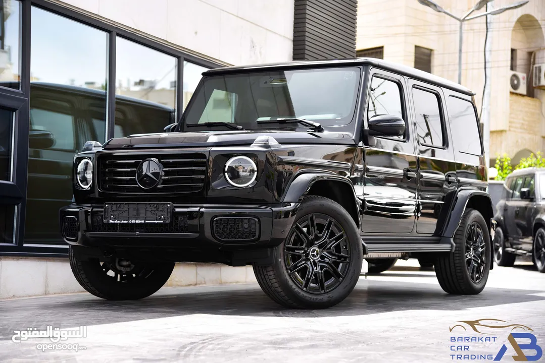 مرسيدس جي كلاس نايت بكج2025 Mercedes G500 4MATIC Mild Hybrid Special Edition AMG Line Night Package