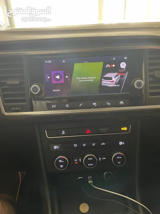 سيات اتيكا seat ateca 2021 بحالة ممتازة