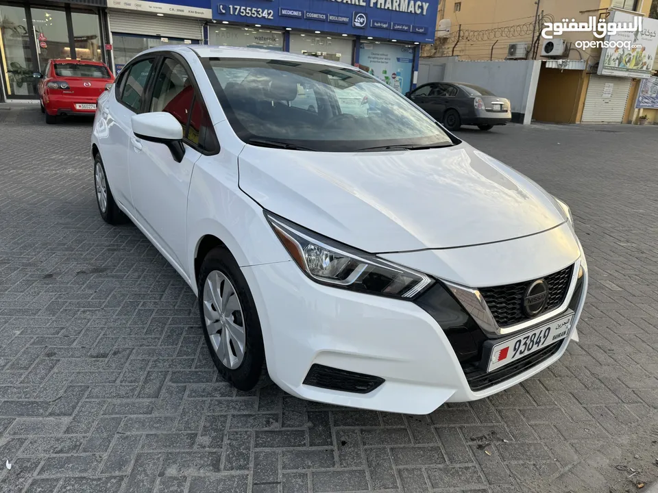 نيسان صني موديل 2022.  Nissan Sunny model 2022