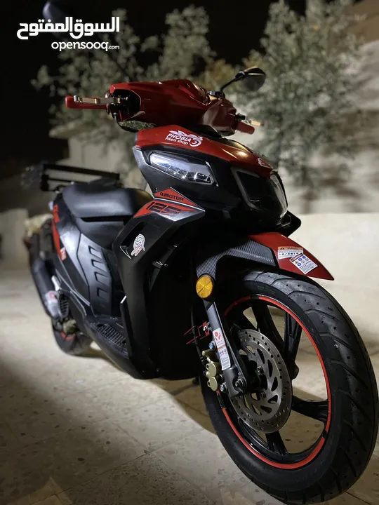 سكوتر QJ MOTOR CX 125 موديل 2022