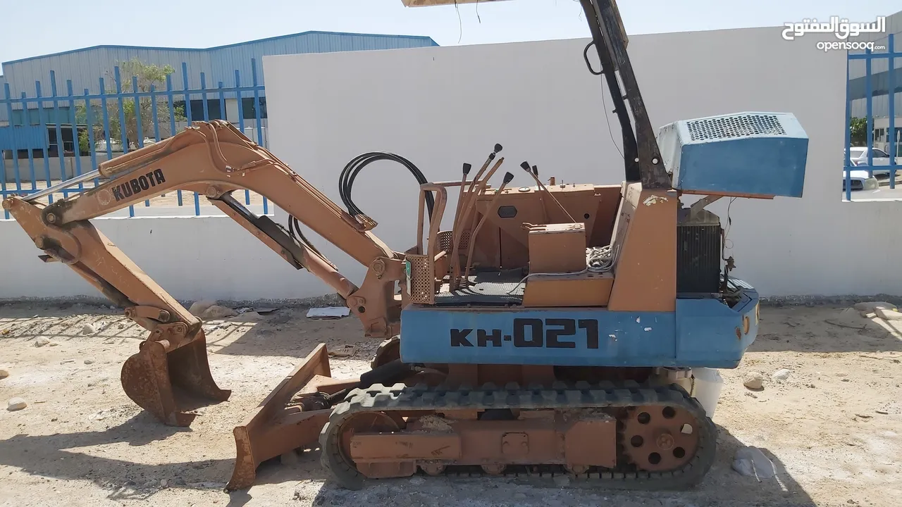 JLG 500RTS  Scissor Lift – 18.0m Diesel  and   Kubota KH-021 excavator