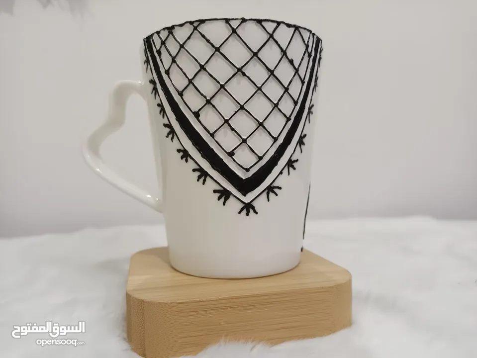 مقات وصحون وفناجين سيراميك - مخصصة!  Ceramic Mugs, Plates & Cups – Custom!