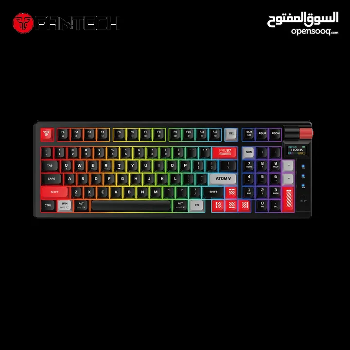 FANTECH MK918 ATOM PRO97 WIRELESS MECHANICAL GAMING KEYBOARD WHITE كيبورد فانتيك الجديد المميز