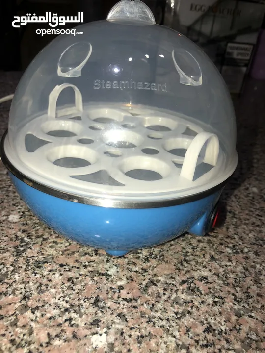 ماكنة سلق البيض عل بخار