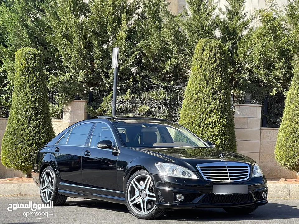 مرسيدس S 63 AMG أصليه 2009 فحص كامل وارد شركة غرغور