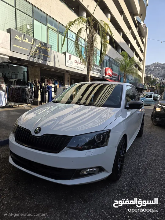 سكودا فابيا اوتومات بنزين ماتور 1200 تيربو ترخيص 2017