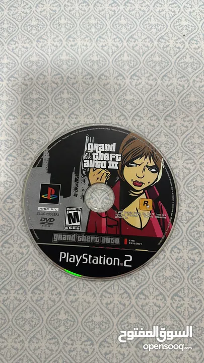 GTA 3 ps2 disc only