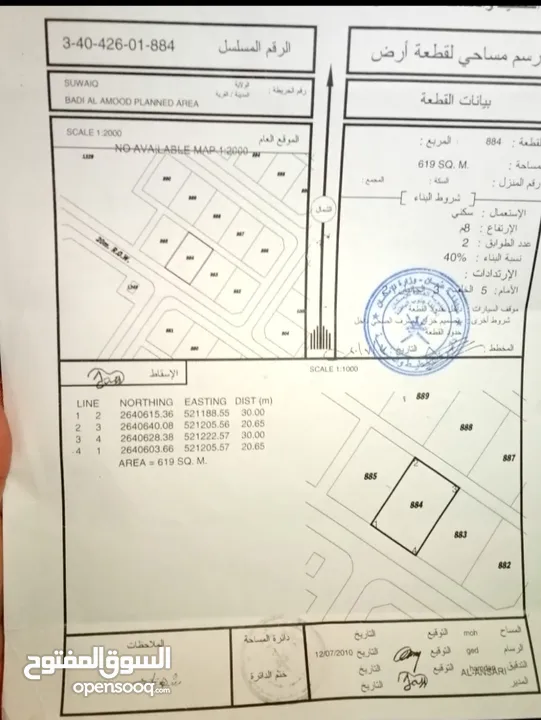 حصري ارض جاهزة البناء بدي العمود موقع ولا اروع