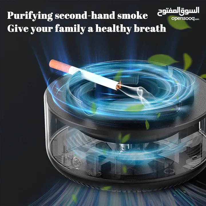 شفط دخان السجائر تمتص هواء الدخان تنقية الهواء منفضة سجائر ذكية متعددة الاغراض