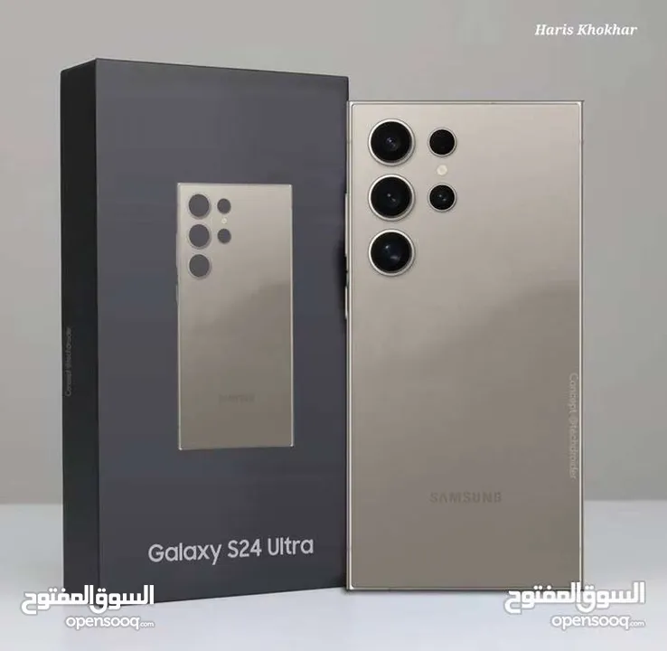 سامسونج S24 الترا جديد كفالة الوكيل الرسمي في الأردن Bms بسعر مميز