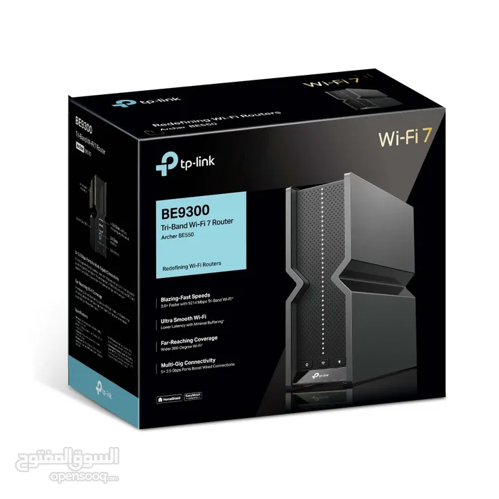 Tp-Link Archer BE9300 Tri-Band Wi-Fi 7 Router
