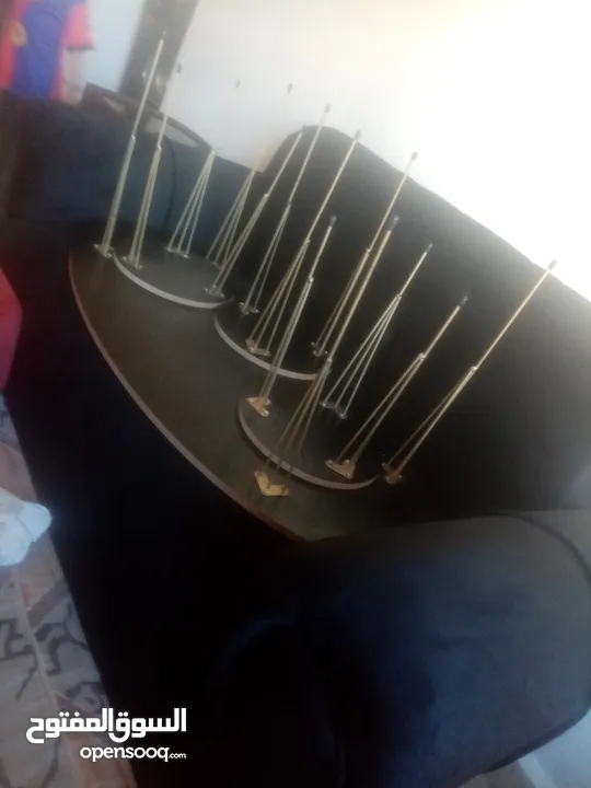 طقم كنب بحال الوكاله سبع مقاعد للبيع بسعر مناسب