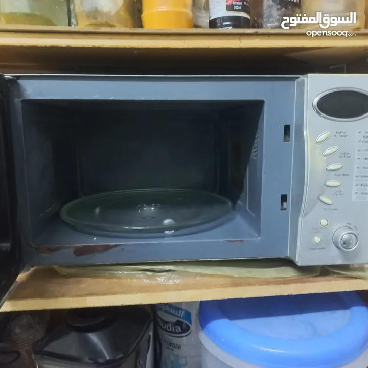 ميكرويف مستعمل نوع وناسا لون سلفر