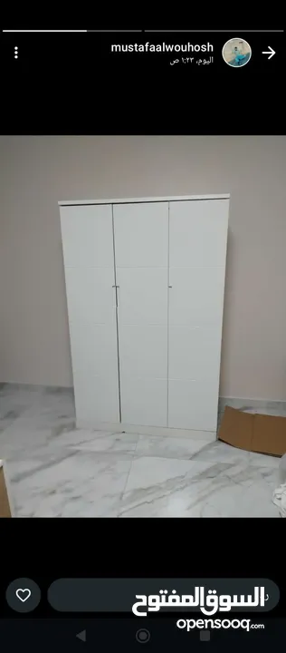 خزائن خشب 3 ابواب  خزائن خشب 4ابواب  خزائن خشب 2باب  بأسعار مناسبه