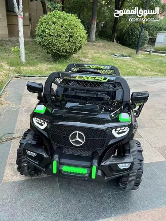 الآن من island toys سيارة الأطفال الكهربائية المميزة  من مرسيدس - شبيهة بسيارة Mercedes Benz G63