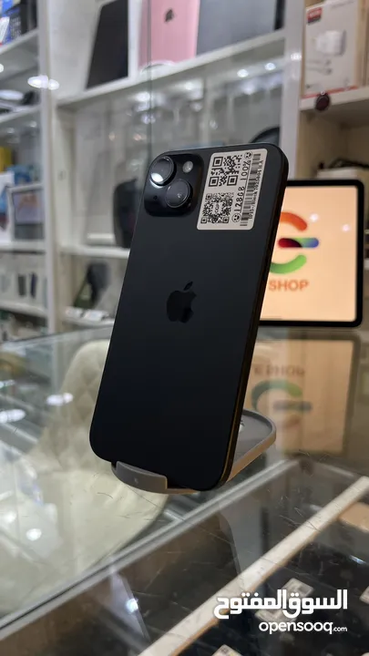 iPhone 15 Plus 128GB Black  وارد شرق أوسط بطارية : 100‎%‎