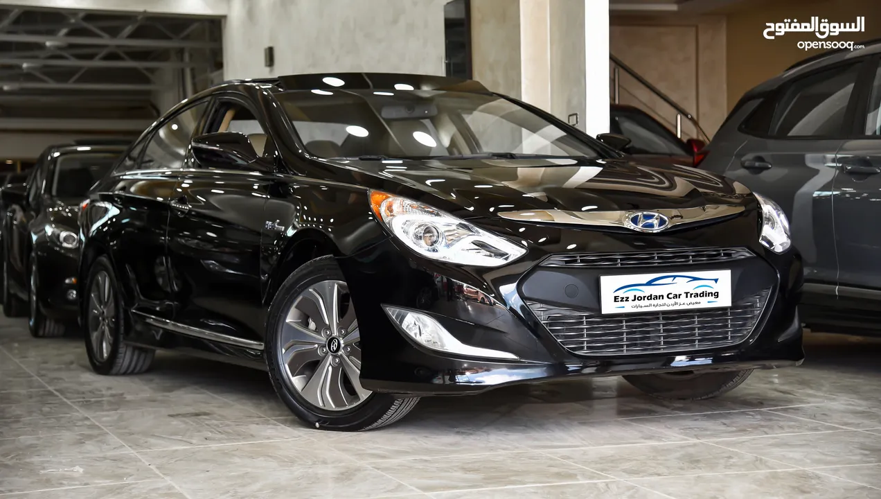 هيونداي سوناتا هايبرد فل ليمتيد أعلى صنف وارد وصيانة الوكالة Hyundai Sonata Hybrid Limited 2015