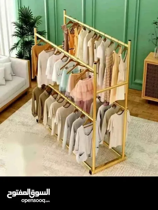 منظم ملابس قائم بذاته مزدوج الطبقات – تصميم عملي وفخم