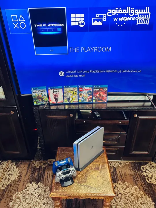 Playstation 4 Slim  بلاستيشن 4 سلم