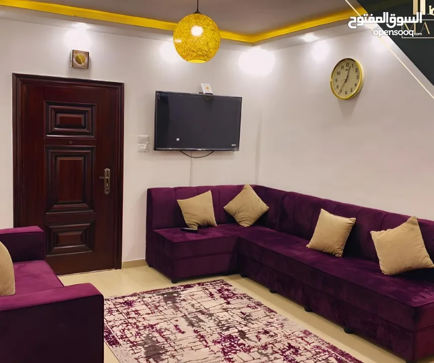 شركة (( مسايا )) شقة فندقية مفروشة فاخرة للعائلات والعرسان من ارقى شقق مدينة اربد