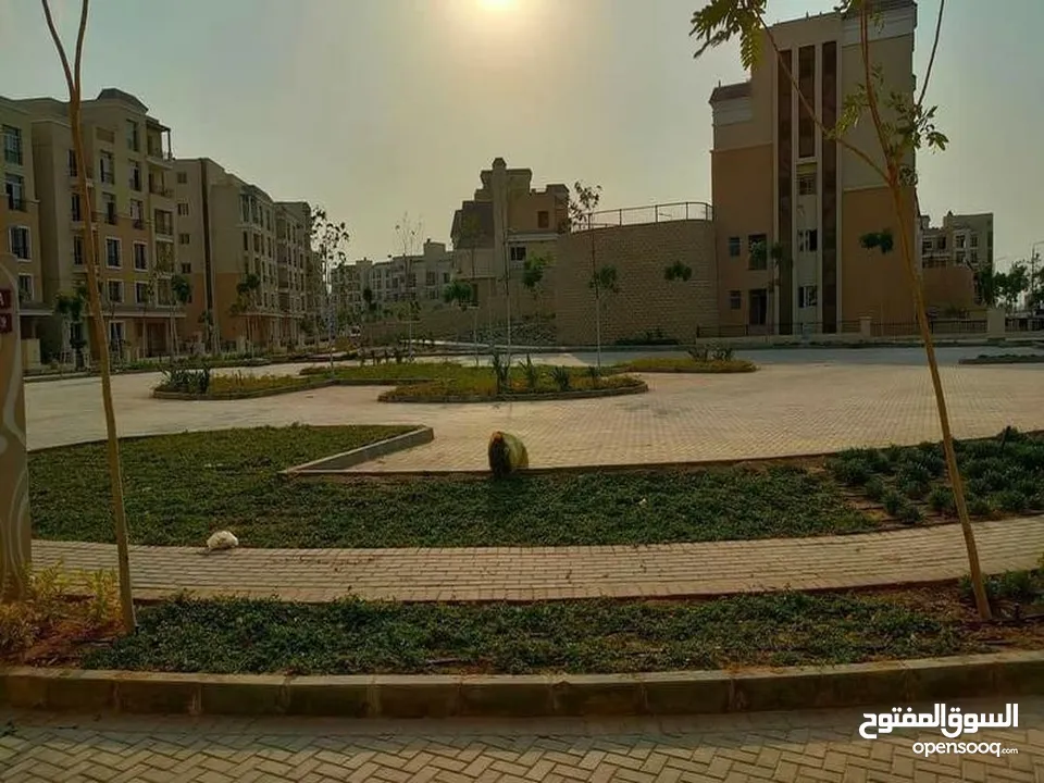 دوبلكس بجاردن في كومبوند سراي في التجمع الاول ,التجمع الخامس  Duplex with garden in sarai new cairo