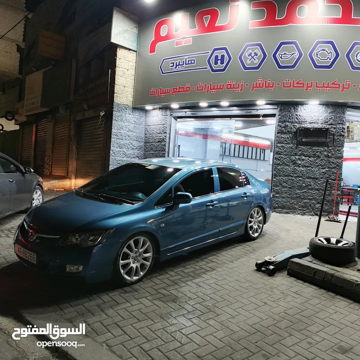 جنط هوندا سيفيك اصلي مغنيسيوم مخفف  ملاحظه الجنط بركب هونداي  وبركب مرسيدس