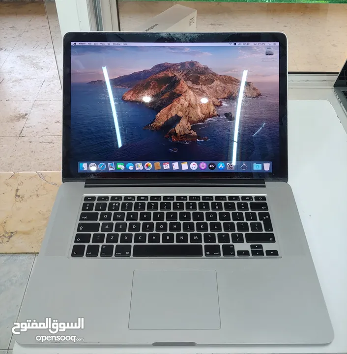 MacBook Pro 15 Retina 2012 i7 16GB Ram 256GB SSD لابتوب ابل