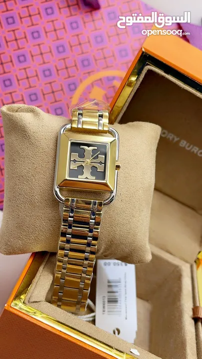 ساعات نسائي من ماركة توري بورش ماستركوالتي جوده عاليه جدا استالس استيل احدث اصدارات الساعات النسائيه