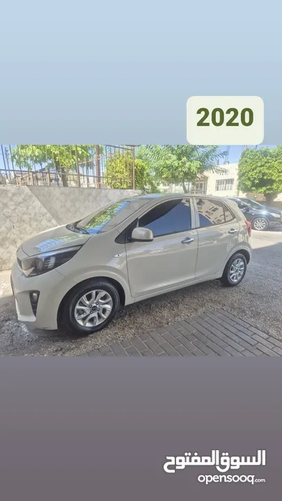 كيا مورننك 2020 ترخيص 2020 يد أولى  عداد 13000