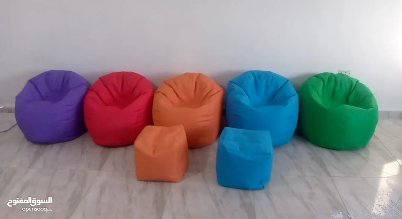 بفات بين باق bean bag قماش ووتر بروف يتحمل العوامل الخارجية. متوفر خدمة التوصيل لجميع المحافظات