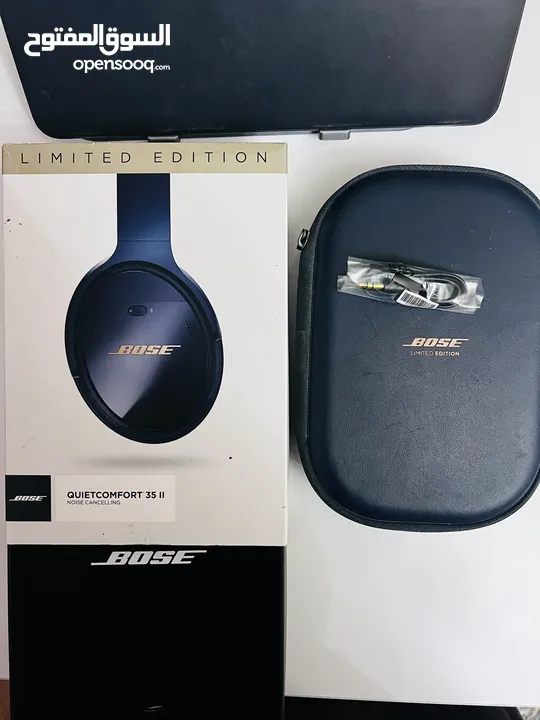 ‎سماعة إلغاء الضوضاء Bose  - مع العلم قريب يوصلو خففاف سمعات جديدة QUIETCOMFORT 35 ll