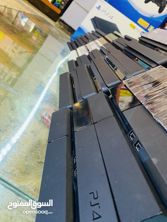 Ps4 fat بلاي ستيشن فور فات  بلايستيشن 4 فات مكفول لمدة سنة
