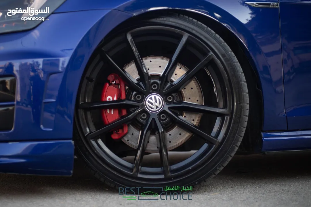 GOLF R 420 HP فل تعديل  فل اضافات  رخصة و تامين لشهر سته  دفع رباعي  امكانية البدل وارد  فحص نظيف