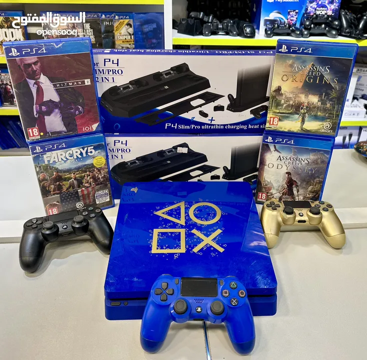 بلايستيشن 4 فات مع كفاله  PS4 Fat بافضل الاسعار