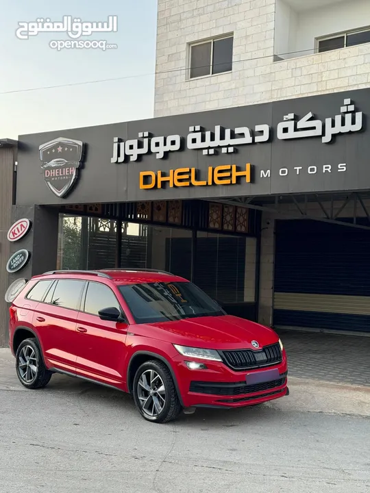 سكودا كودياك سبورت لاين 2020 للبيع 4*4 190 حصان