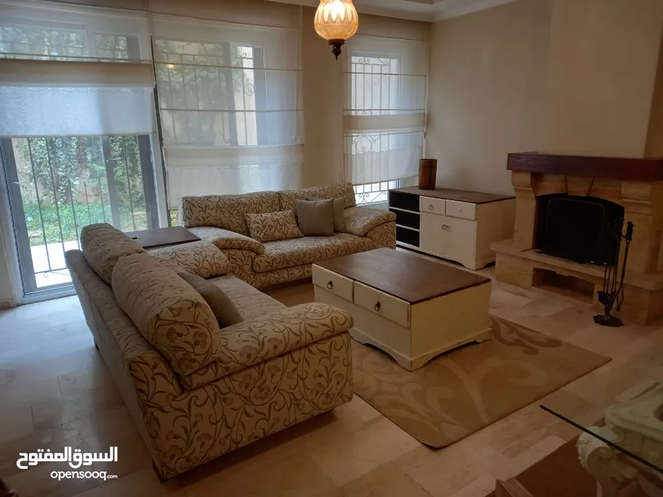 شقة مفروشة - الشميساني - 3نوم 1ماستر - 205م - حديقة - اعلان رقم A166
