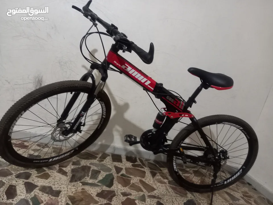 دراجات هوائية جنط 26 بحالة ممتازة  الأول نوع AMIN Foldable  الثاني ANCHOR