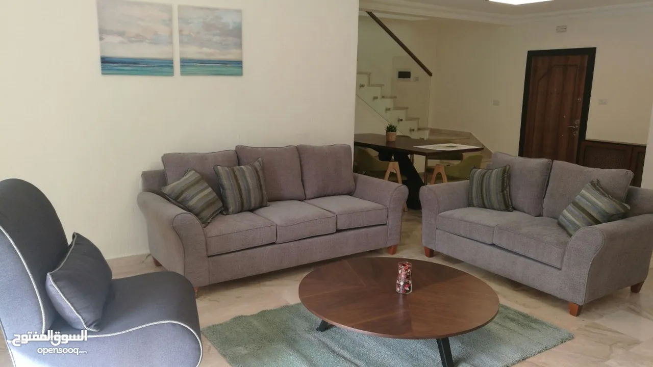 Duplex with Rooftop Apartment in Abdoun for Rent