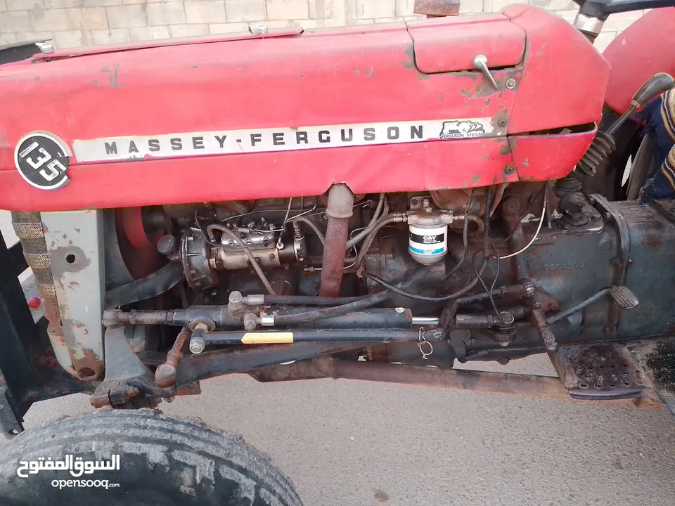 تركتر مسي 135 بحالة ممتازة افرهول جديد بور