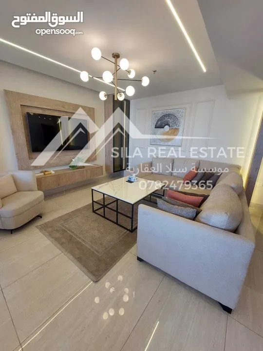 Furnished apartment for rentشقة مفروشة للايجار في عمان منطقة. عبدون منطقة هادئة ومميزة جدا ا