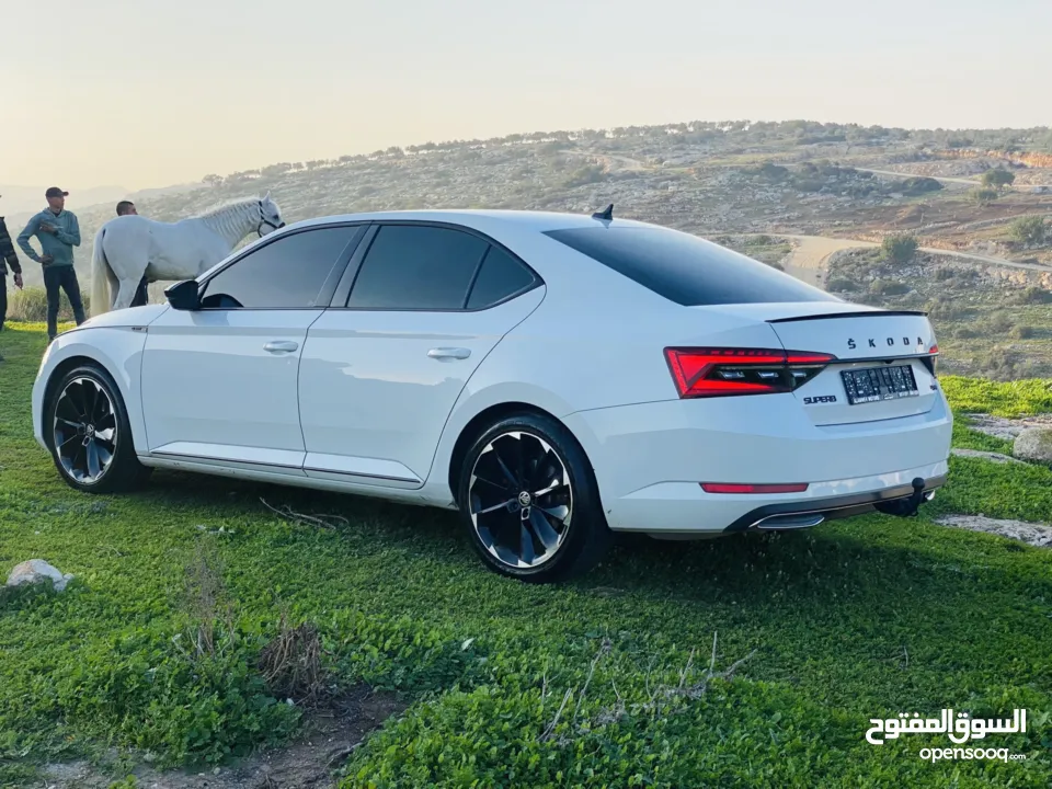 اسكودا سوبيرب سبورت لاين فل الفل ŠKODA SUPER B SPORT LINE FACE