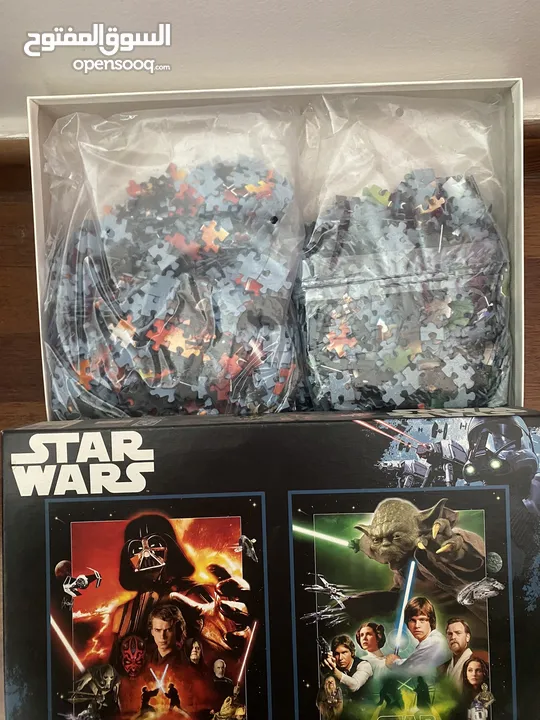 Star Wars Puzzle Set – 2 x 1000 Pieces  Villains & Heroes  Disney